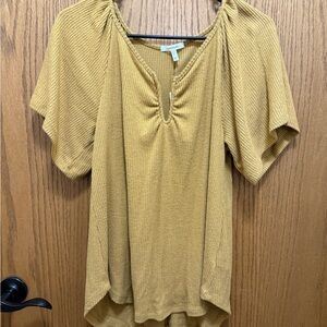 Maurices Golden Yellow Blouse